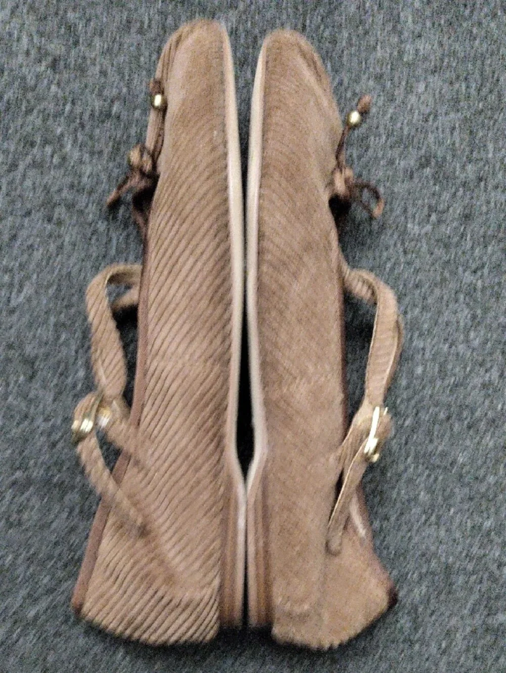 Circus by Sam Edelman Brown Corduroy Ballet Flats